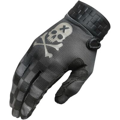 Guanti Moto Cross FASTHOUSE GRINDHOUSE 24.1 VAPOR REAPER NER taglia XL Guanti Moto Cross FASTHOUSE GRINDHOUSE 24.1 VAPOR REAPER NER taglia XL