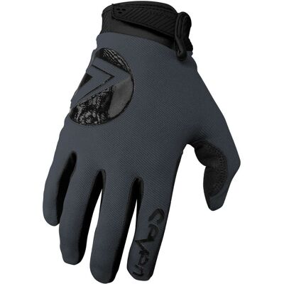 Guanti Moto Cross SEVEN MX ANNEX 7 DOT Charcoal Nero taglia M Guanti Moto Cross SEVEN MX ANNEX 7 DOT Charcoal Nero taglia M