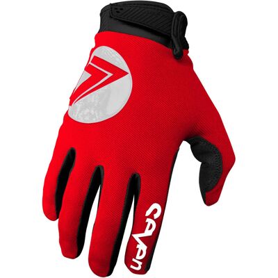 Guanti Moto Cross SEVEN MX ANNEX DOT Rosso taglia L Guanti Moto Cross SEVEN MX ANNEX DOT Rosso taglia L