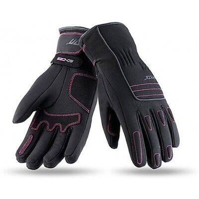 Guanti Moto Da Donna Certificati Urbani Seventy SD-C29 Nero taglia XL Guanti Moto Da Donna Certificati Urbani Seventy SD-C29 Nero taglia XL