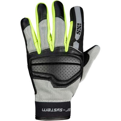 Guanti da moto donna Ixs Evo-Air - Nero grigio giallo - Guanti da moto Guanti da moto donna Ixs Evo-Air - Nero grigio giallo - Guanti da moto