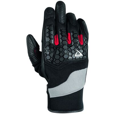 Guanti Moto Estivi DIFI Andes Air Nero Rosso taglia S Guanti Moto Estivi DIFI Andes Air Nero Rosso taglia S