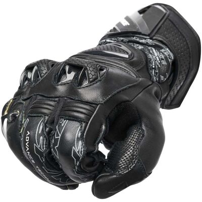 Guanti Moto In Pelle Racing Spyke TECH PRO Nero Nerp taglia 2XL Guanti Moto In Pelle Racing Spyke TECH PRO Nero Nerp taglia 2XL