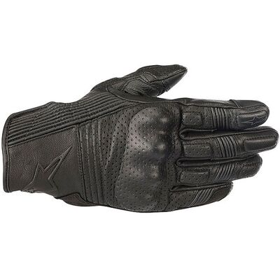 Guanti Moto In Pelle Sportivi Alpinestars MUSTANG v2 Nero taglia 3XL Guanti Moto In Pelle Sportivi Alpinestars MUSTANG v2 Nero taglia 3XL