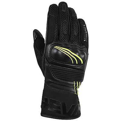 Guanti Moto In Tessuto Hevik Helios-R CE Nero Giallo taglia S Guanti Moto In Tessuto Hevik Helios-R CE Nero Giallo taglia S