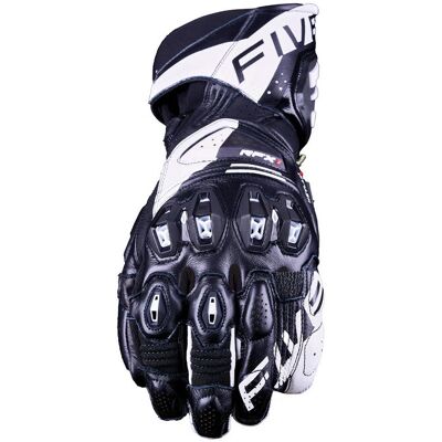 Guanti Moto Racing Five RFX1 Evo Nero Bianco taglia 2XL Guanti Moto Racing Five RFX1 Evo Nero Bianco taglia 2XL