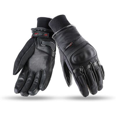 Guanti Moto Tecnici Invernali Seventy Con Protezioni In Tess taglia S Guanti Moto Tecnici Invernali Seventy Con Protezioni In Tess taglia S