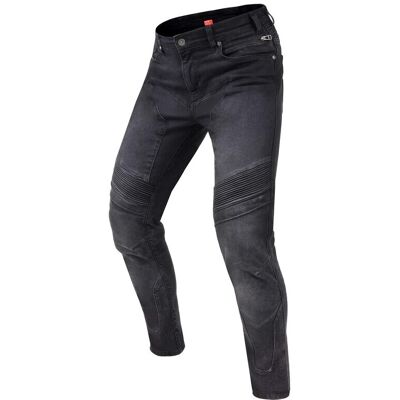 Jeans Moto Rebelhorn EAGLE III SLIM FIT WASHED Nero L32 taglia 28 Jeans Moto Rebelhorn EAGLE III SLIM FIT WASHED Nero L32 taglia 28