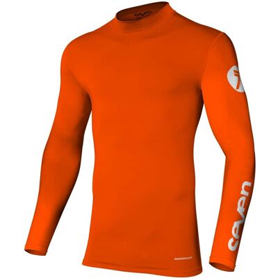 Maglia Moto Cross Enduro Seven Mx ZERO COMPRESSION Arancio F taglia L Maglia Moto Cross Enduro Seven Mx ZERO COMPRESSION Arancio F taglia L