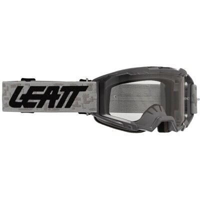 Maschera Moto Cross Leatt VIZION 3.5 GREY CLEAR 90VLT Grigio taglia un Maschera Moto Cross Leatt VIZION 3.5 GREY CLEAR 90VLT Grigio taglia un