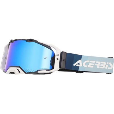 Maschera per Motocross ACERBIS VULCAN MIRROR Giallo Nero/Bia taglia un Maschera per Motocross ACERBIS VULCAN MIRROR Giallo Nero/Bia taglia un