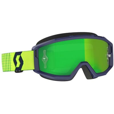 Occhiali Maschera Moto Cross Enduro Scott PRIMAL Blu Lente V taglia un Occhiali Maschera Moto Cross Enduro Scott PRIMAL Blu Lente V taglia un
