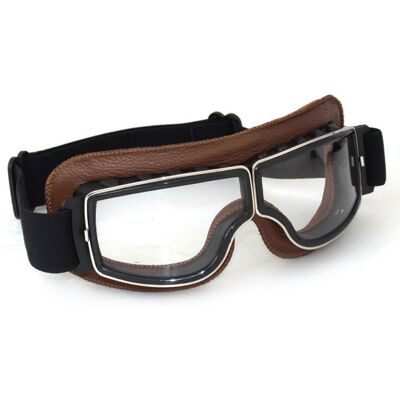 Occhiali Moto Customa Harisson SHADOW Marrone taglia unica Occhiali Moto Customa Harisson SHADOW Marrone taglia unica
