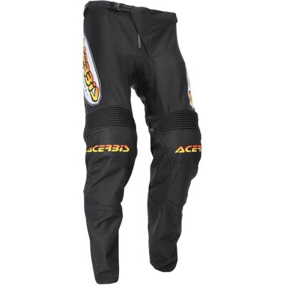 Pantalone Moto Cross Enduro Acerbis MX TRACK INC. Nero 2 taglia 36 Pantalone Moto Cross Enduro Acerbis MX TRACK INC. Nero 2 taglia 36