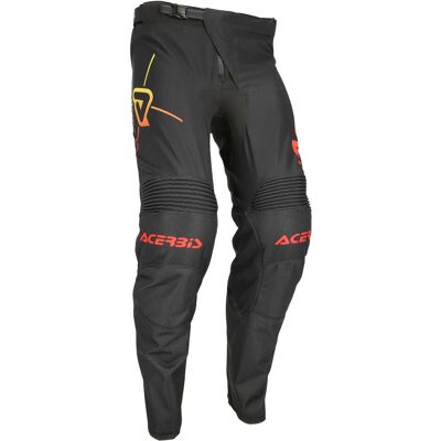 Pantalone Moto Cross Enduro Acerbis MX TRACK INC. Nero Giall taglia 36 Pantalone Moto Cross Enduro Acerbis MX TRACK INC. Nero Giall taglia 36