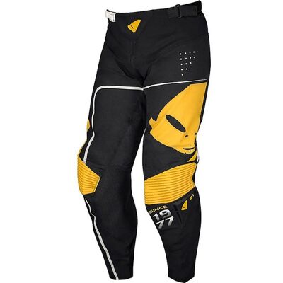 Pantalone Moto Cross Enduro Ufo Modello Slim Sharp Nero Aran taglia 50 Pantalone Moto Cross Enduro Ufo Modello Slim Sharp Nero Aran taglia 50