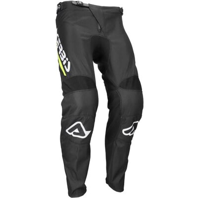 Pantalone Motocross Enduro ACERBIS MX LINEAR LUGO Nero Giall taglia 32 Pantalone Motocross Enduro ACERBIS MX LINEAR LUGO Nero Giall taglia 32
