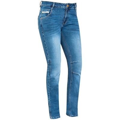 Jeans moto da donna Ixon Mikki - Blu Protezioni CE Livello 1 Jeans moto da donna Ixon Mikki - Blu Protezioni CE Livello 1