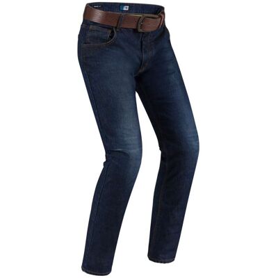 Pantaloni Jeans Moto Omologati Pmj DEUX Worker Blu 34 L taglia 28 Pantaloni Jeans Moto Omologati Pmj DEUX Worker Blu 34 L taglia 28