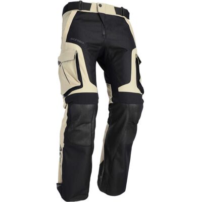 Pantaloni Moto Acerbis RALLY PRO Beige Nero taglia 34 Pantaloni Moto Acerbis RALLY PRO Beige Nero taglia 34
