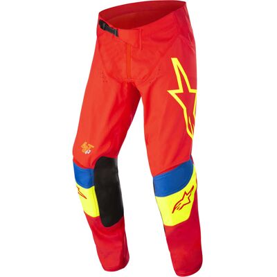 Pantaloni Moto Cross Enduro Alpinestars TECHSTAR QUADRO Ross taglia 32 Pantaloni Moto Cross Enduro Alpinestars TECHSTAR QUADRO Ross taglia 32