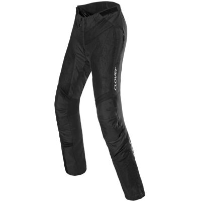 Pantaloni Moto Donna Estivi Clover AIRJET LADY Nero taglia 46 Pantaloni Moto Donna Estivi Clover AIRJET LADY Nero taglia 46