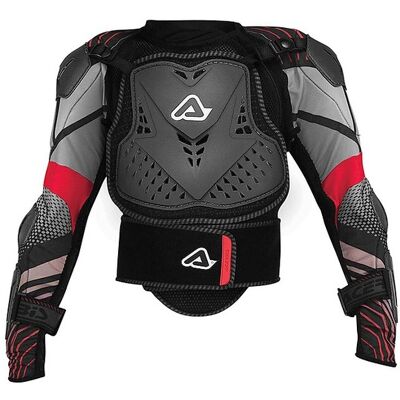 Gilet protettivo per bambini Acerbis 2.0 - Mesh ventilato - Nero Rosso - Gilet protettivo per bambini Gilet protettivo per bambini Acerbis 2.0 - Mesh ventilato - Nero Rosso - Gilet protettivo per bambini