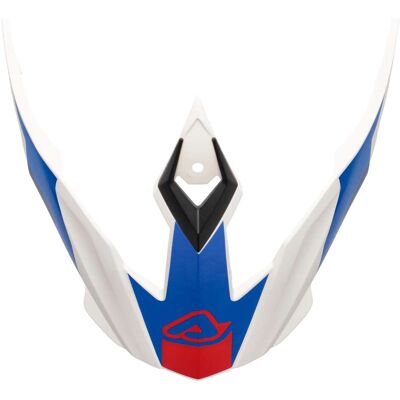 Tesina Acerbis per Casco FLIP 2206 Bianco Blu Rosso taglia unica Tesina Acerbis per Casco FLIP 2206 Bianco Blu Rosso taglia unica