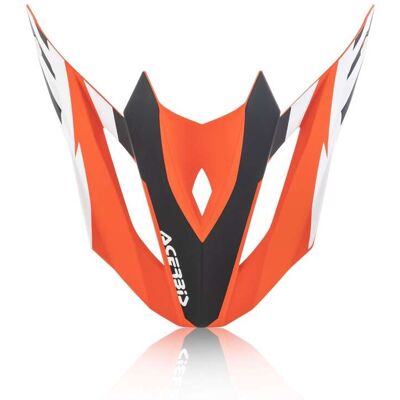 Visiera casco Acerbis Profile 4.0 Bianco / Arancione - Visor di casco Visiera casco Acerbis Profile 4.0 Bianco / Arancione - Visor di casco