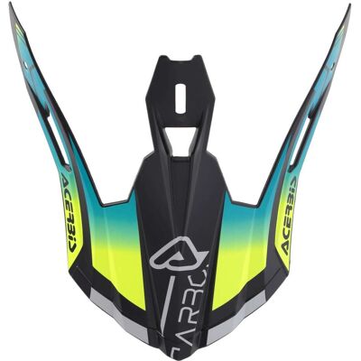 Tesina Acerbis per Casco STEEL CARBON 2206 Turchese Giallo F taglia un Tesina Acerbis per Casco STEEL CARBON 2206 Turchese Giallo F taglia un
