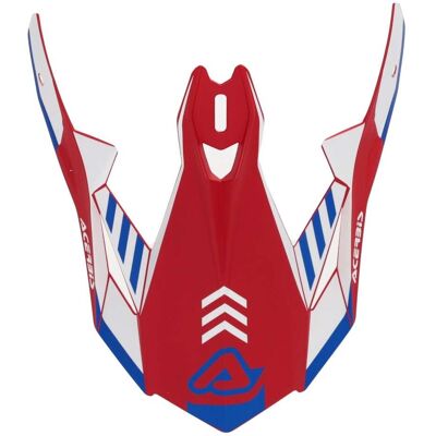 Tesina Acerbis per Casco X-TRACK 2206 Rosso Blu taglia unica Tesina Acerbis per Casco X-TRACK 2206 Rosso Blu taglia unica