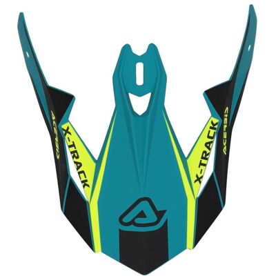 Tesina Acerbis per Casco X-TRACK 2206 Verde Nero taglia unica Tesina Acerbis per Casco X-TRACK 2206 Verde Nero taglia unica