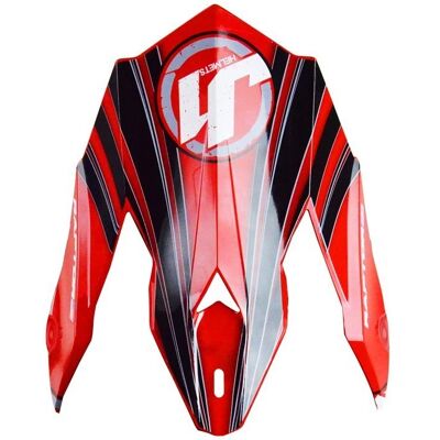 Tesina Just1 Per Casco J32 Raptor Rosso taglia unica Tesina Just1 Per Casco J32 Raptor Rosso taglia unica