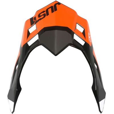 Tesina Just1 Per Casco J34 PRO TOUR Arancio Nero taglia unica Tesina Just1 Per Casco J34 PRO TOUR Arancio Nero taglia unica