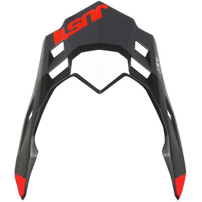 Tesina Just1 Per Casco J34 PRO TOUR Fluo Rosso Nero taglia unica Tesina Just1 Per Casco J34 PRO TOUR Fluo Rosso Nero taglia unica