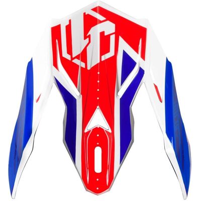 Tesina Just1 Per Casco J38 BLADE Blu Rosso Bianco taglia unica Tesina Just1 Per Casco J38 BLADE Blu Rosso Bianco taglia unica