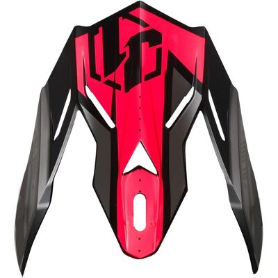 Tesina Just1 Per Casco J38 BLADE Fluo Fuxia Nero taglia unica Tesina Just1 Per Casco J38 BLADE Fluo Fuxia Nero taglia unica