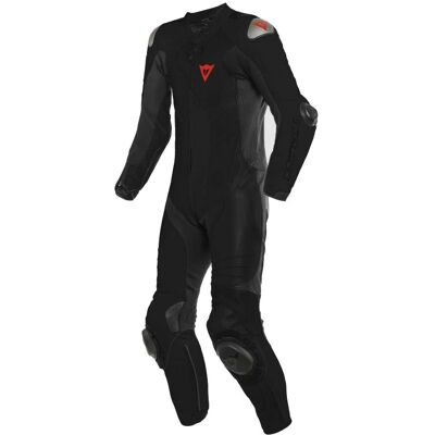Tuta Moto Professionale Dainese Adria 1PC Leather Suit Nero taglia 48 Tuta Moto Professionale Dainese Adria 1PC Leather Suit Nero taglia 48