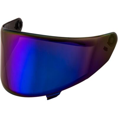 Visiera in Policarbonato Iridio Blu Suomy - Visor Visiera in Policarbonato Iridio Blu Suomy - Visor