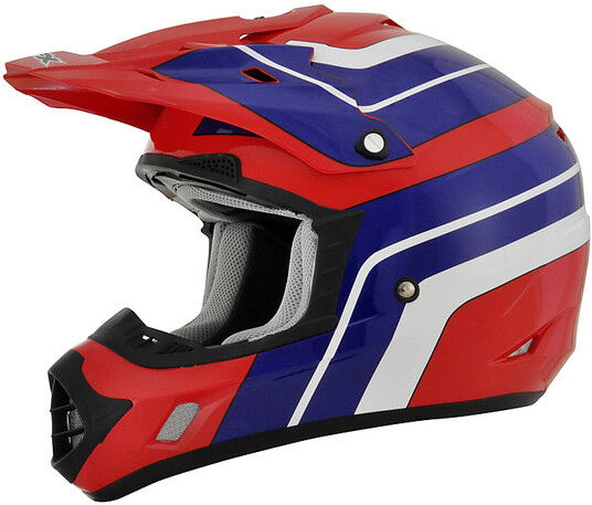 Afx Casco moto cross enduro afx fx-17 vintage honda