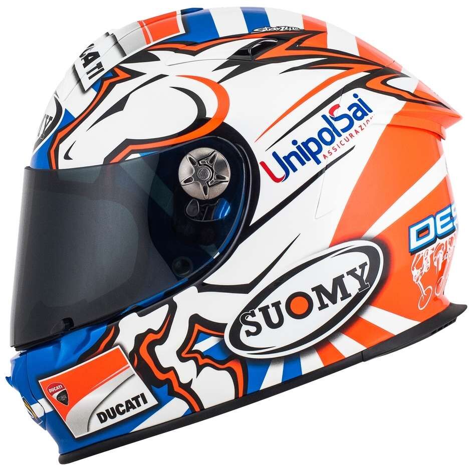 Suomy Casco moto integrale in fibra suomy sr-sport dovizioso gp replica ducati