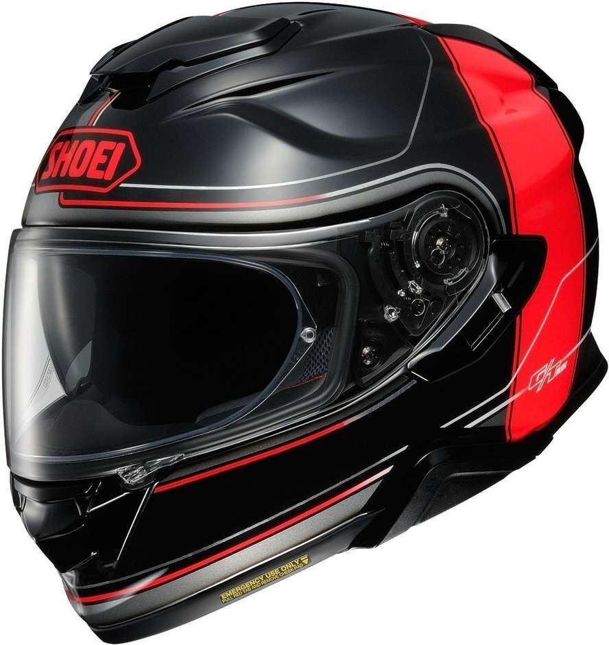 Shoei Casco moto integrale shoei gt air 2 crossbar nero rosso