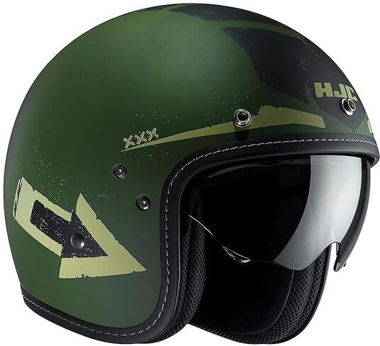 Hjc Casco moto jet hjc fg-70s in fibra tales mc-4f verde