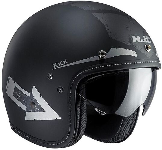 Hjc Casco moto jet hjc fg-70s in fibra tales mc-5f nero grigio