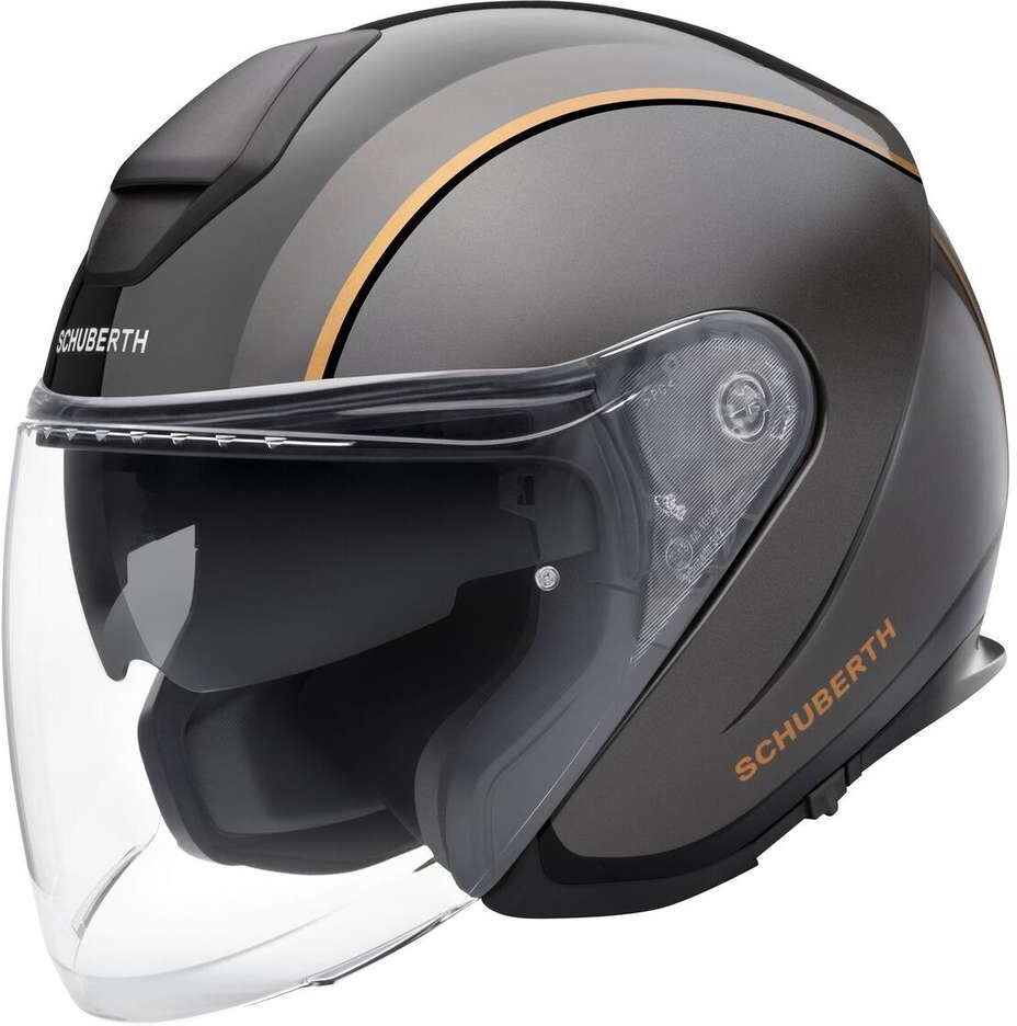 Schuberth Casco moto jet schuberth m1 pro outline nero