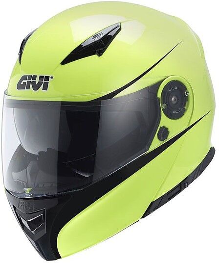 Givi Casco moto modulare givi x.16 voyager neon giallo