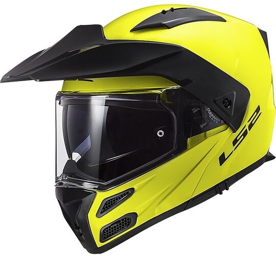 Ls2 Casco moto modulare omologato p/j ls2 ff324 metro evo solid giallo fluo