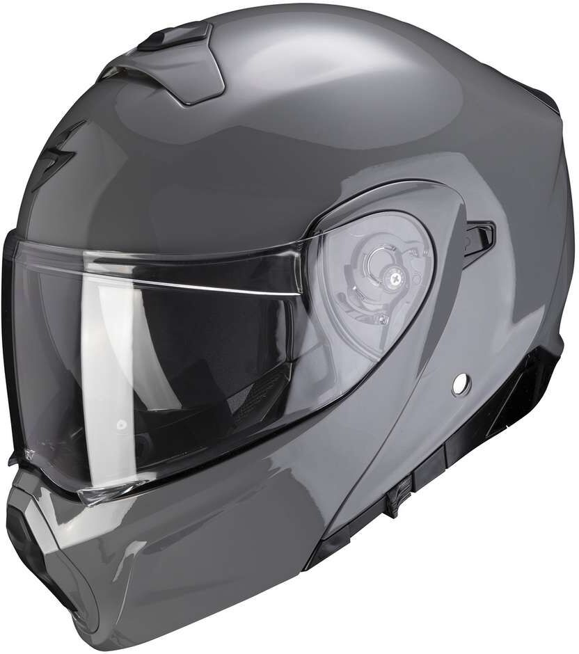 Scorpion Casco moto modulare omologato p/j scorpion exo-930 solid grigio