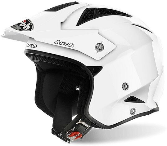 Airoh Casco moto trial off road airoh trr s color bianco lucido