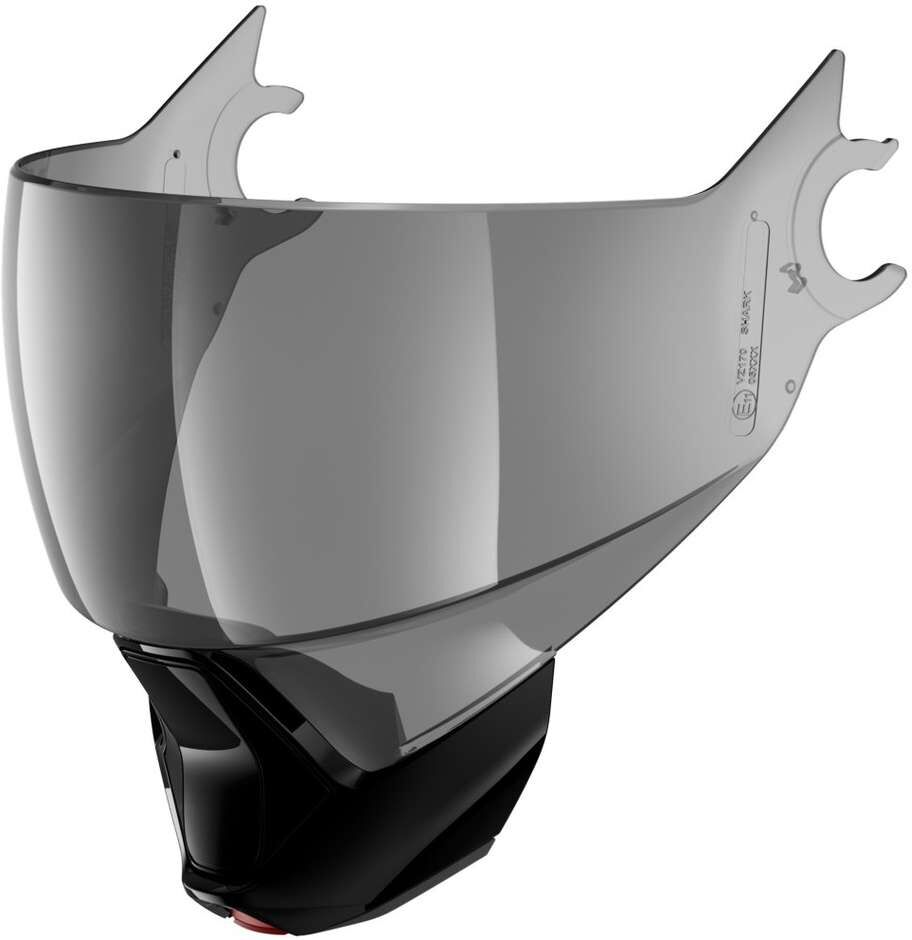 Shark Visiera fumè chiara shark per casco evojet mentoniera nera